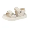 Sandals Girls Summer 2024 NIEUWE KINDERS STRAND SCHOENEN Big Kids Little Princess Open Toe Toe Sports Student H240411