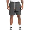 Men's Shorts Holiday Vacation Man Pants High Waist Jogging Men Workout Gym Solid Color Sports Sweatpants