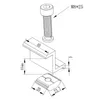 Solen End Clamp Aluminium Justerbar slutklämmor Solpanelens monteringsfäste Klämma för husbilar Takinstallationer