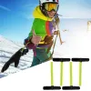 Handschellen Handschuhgurt 4PCs Reflexionsporthandschuh Sicherheitsriemen Skihandschuhe elastische Handgelenk Handschellen Bergsteiger Skigaccessoires