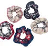 Bandons simples Scrunchie 2024 Enfants Tissu Tissu Bandons de coiffure