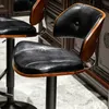 Avrupa tarzı bar sandalye mutfak asansör sandalye döner bar sandalye basit ev backrest yüksek tabure kasa mobilya bar hy50ct