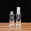 Förvaringsflaskor flaskbehållare sprayer atomizer glas high-end parfym återfyllbar fin dimma doft tom