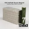 10/20/50/100/200 12x6x3mm Neodymium Material Size 12*6*3 mm NdFeB N35 Magnets Strong Block magnet Magnetic Materials Imanes