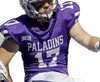 Custom Furman Paladins voetbal elke getalnaam Purple Gray White 4 Darren Grainger 9 Hamp Sisson 22 Devin Wynn 5 Dae039One Jer1488755