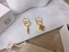 Earring Stud Lowee Hoop Huggie 18K Gold Platedデザイナーイヤリング女性のためのJewleryデザイナー