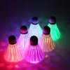 48 PCS Éclairage Badminton Ball Ball Head Luminous Colorful Shuttlecock Outdoor Sports Entertainment Night Training Ball 240411