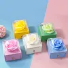 Rose Gift Box Nieuwe kleur Eeuwige Soap Flower Jewelry Box Ring Ketting Boos opbergdoos Creative Open Eternal Rose Box 2023