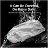 Сумки для паннеров Rockbros Rain -Rapen Back Bag для 465 quotfront Special PC Hard Shell с дождем мотоцикл ER Cycling Accesster5677 DR OTIE7