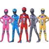 Rangers Costume Boys Power Mecha Five Beast Cosplay Anime Child Halloween Costumes For Kids Mask Carnival Party Sucks