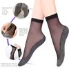 10pais = 20pcs Summer Women Velvet Silk Sockin