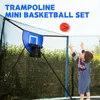 Basket Basketball Hoop z pianką pompę koszykówki Mini Basketball Hoop na trampolinę Basketball Rack Toys Universal Board