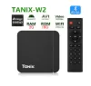 Box Tanix W2 Smart TV Box Android 11 4K med BT5.0 AV1 AMLOGIC S905W2 2G 16G Media Players 2.4G 5G Dual WiFi TF PK X98Q HK1 RBOX