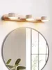 Vägglampa led spegel främre toalett tvättstand lampor japan retro vardagsrum byrå tvätt bassäng po målning sconces lampor