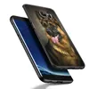 Немецкий пастух собачьего телефона для Samsung Galaxy S23 S22 S21 S20 Ultra Fe S10E S10 Lite S9 S8 Plus S7 S6 Edge мягкая черная крышка