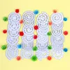 24style Circle 3D Fleurs de coupe en métal Dies pour le scrapbooking Carte d'artisanat en papier bricolage fabriquant des coupes Garland Die 2023