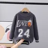 Children's Sweaters Baby Boys Pullovers Autumn Winter Long-sleeved Round Neck Knitted Bottoming Shirt Little Boy Sweater FY11181