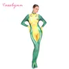 Anna Marie Rogue Cosplay x Men Cosplay BodySuit 3D Impression Costume Adultes Kids Zentai Suit Halloween Party Costume Women Girls