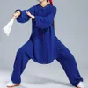 Novos 6 polors de alta qualidade Spring/outono mulheres tai chi taiji roupas kung fu uniformes wushu ternos confortáveis