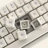 ACCESSOIRES 134 touches PBT KEYCAP WHITE PURPLE DYESUB XDA PROFIL ANGLAIS ANGLAIS CHEYCAPS Personnalisés pour Cherry MX Switch Gamer Keyer Clavier