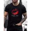 Herenkwaliteit mode t-shirts casual straat korte mouw dollar bord boor heren kleding tee tops o-neck rhinestone t-shirt y2k 240321