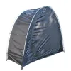 Tent de rangement de vélos extérieurs tente 210d en argent enlacée Oxford Portable imperméable Couverture abritive à vélo unique pliable et pliable