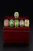 6pcsset hela rugbyfartyget 2019 Wisconsin Football Ring Rugby Rings högkvalitativa souvenirsmycken fan present US Size4645134