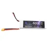 Drönare Teranty 6000mAh 11.1V 3S 60C Lipo Battery Reservdelar för RC -bilflygplan Båt Drone Quadcopter 3S 11.1V Batteri med T 2P -mul