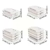 Multilayer Dumpling Storage Box Kylskåp Matförvaringsarrangörer Lids Kökbehållare Dumpling med containrar Stack N0C8