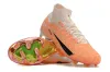 Scarpe da calcio tacchette Mercurlal Superfiy XXV Silver Ix 9 Elite FG Youth Blast Mbappe Cristiano Ronaldo Speed sogno luminoso 6 25 ° Anniversario Boot