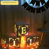 3pc Eid Mubarak Lettre transparente Bone Bone Ball With Light Ramadan Lanterns 2023 Kareem Decorations Muslim Islamic Festival Decor 240328