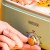 POTS 800 ml de aquecimento elétrico para lancheira multifuncional panela de churrasqueira machine machine quente frigideira forno de cozinha de cozinha panela de arroz