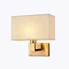 Lampe murale El Bedside moderne minimaliste de chambre à coucher loft décor de décoration de sconce lisant le led américain lampara paed