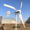 FACTROY Cina FACTROY 5KW Generatore di turbine a vento orizzontale per Home Farm 5000W 12V 24V 48V 96V Mulia a vento elettrica con alternatore