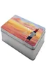 Boîtes de rangement sublimation Blanche de stockage de cosmétiques personnalisé Boîte de bonbons rectangulaires en aluminium en alliage en alliage A022515461