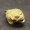 Retro koper drie-voet TOAD Bell Figurines paracord accessoires ambachten messing feng shui thee pet desktop ornament decors