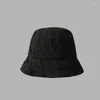 Bérets Bucket Hat Women Sunshade Automn Spring Fisherman Panama Cap Design Design Suncreen Chapeaux pour Gorro