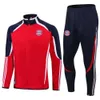 21 22 New Bair Adult Childrens Football Training Suit Set for Autumn Winter Jackets Feet Closers and Athletic Wear