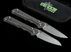 Green thorn inkosi sand folding knife VG10 blade TC4 Titanium 3D handle camping outdoor fruit knife EDC tool7523103