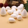 زخرفة الحفلات 20pcs DIY أبيض إسقاط زهرة النمذجة النمذجة polystyrene styrofoam foam craft ball for hispreships supplies supplies