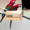 Altri uccelli forniscono alimentatori di alimentatore automatico per piccioni per esterno finestra di uccelli in legno depressione in legno