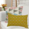 Pillow Nodic Linen Cover Wedding Home Decaoration Printing Throw Cases Living Room Sofa Seat S 70x70cm/70x140cm