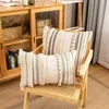 Bohemian Style Cotton Cushion Cover 30x50cm/45x45cm Poduszka Płyna Beżowa na sofę łóżko dekoracje domowe