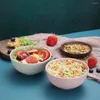 Bowls 5 Pcs Salad Bowl Restaurant Soup Headset Serving For Kitchen Appetizer Large Eating