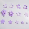 8pcs/conjunto Polímero de cerâmica macia moldes de argila de estrela Figura geométrica Figura Argila Cortador Diy Ferramenta de modelagem de jóias de jóias de rolagem DIY