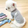 Vêtements pour chiens xs-xl modes de chemise chaude chiots chiot animal de compagnie en tricot en tricot pull d'hiver doux pour petit