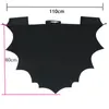 Unisexe Halloween Black Bat Wing Cape Cloak Costume For Kids Child Boys Filles 5-8Y