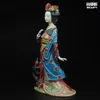 Декоративные фигурки Boneka Shiwan Мастер прекрасной древней красоты Diao Chan Miniatur Wanita Kerajinan Tannman Ornamen Keramik Dekorasi