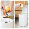 Odpadkowe kosze 12L Smart Sensor Indukcja THASH może automatyczne gospodarstwa domowe ekologiczne odpady arbae do łazienki toalety sypialni mieszkalne pokój l49