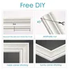 3D Self-adhesive Foam Baseboard Wall Sticker Embossed Waistline Floor Corner Line Skirting Board Stickers Household J99S